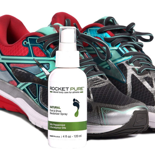Natural Shoe Mint Desodorante, Pie Desodorante En Aerosol. C