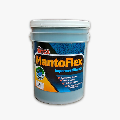 Pintura Elastomérica E Impermeabilizante Manto Flex Verde