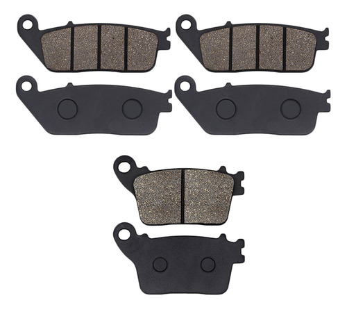 3 Pares De Pastillas De Freno Para Honda Cb600 F7/f8/f9/fa