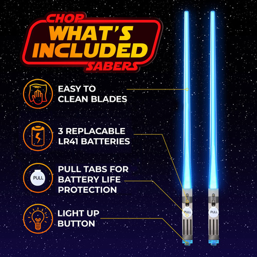 Chopsabers Palillos De Luz Led Sable De Luz Mmg