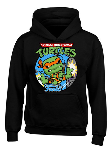 Hoodie Buzo Capota Mechalangelo Tortugas Ninja X Series Saco