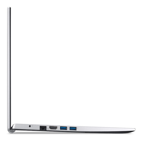Ultrabook Acer Aspire 1 A115-32 pure silver 15.6", Intel Celeron N4500 4GB de RAM 128GB SSD, Intel UHD Graphics 1920x1080px Windows 10 Home