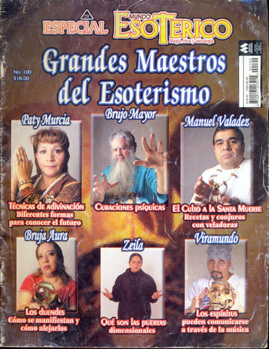 Mundo Esotérico (magia, Ritos Y Astrología) No.100