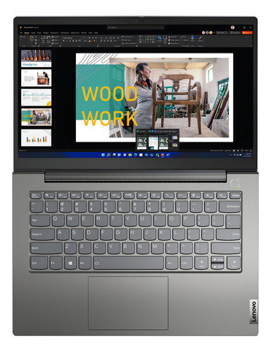 Notebook Lenovo Thinkbook 14 g4 iap intel Core I5-1235u 24 Gb De Ram 1 Tb Ssd 35,6 Cm (14 ) Full Hd Intel Iris Xe Graphics 80eu Wi-fi 6 (802.11ax) Teclado Español La Windows 11 Pro Color Mineral Gray