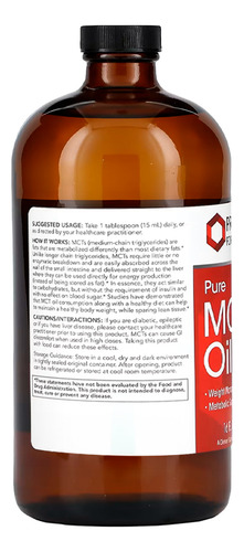 Óleo Mct Protocol 946 Ml Puro Importado