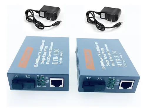 comprar G 1 Par Conversores De Medios De Fibra Htb-3100 A\u002Fb 25