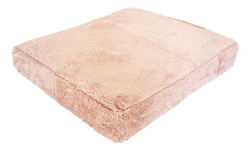 Imagen 2 de 6 de Cucha Perro Cama Para Perros Corderito 50x80 Espuma Rosa