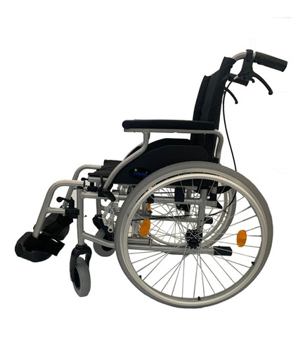 Imagen 4 de 7 de Silla De Ruedas Aluminio Ultraliviana Desmontable 120kg 41cm