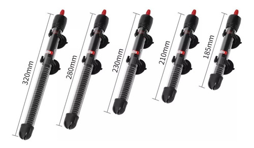 Imagen 2 de 9 de Calentador Acuario Termostato 200w 300w Xilong Pecera 220v