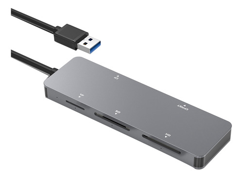 Lector De Tarjetas De Memoria MĂșltiple 5 En 1, Adaptador Otg