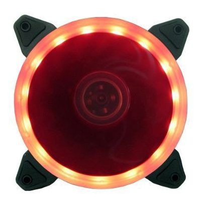 Imagem 2 de 5 de Cooler Fan Ring Bluecase 12cm Vermelho Bfr-05r Envios 24hs