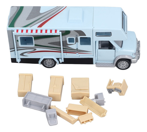 Sound Rv Toy 1/32 Para Niños Que Abren Puertas, Simulación E