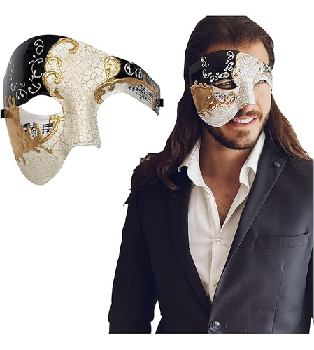 Masquerade Men Phantom Of The Opera Prom Mardi Gras Haloween