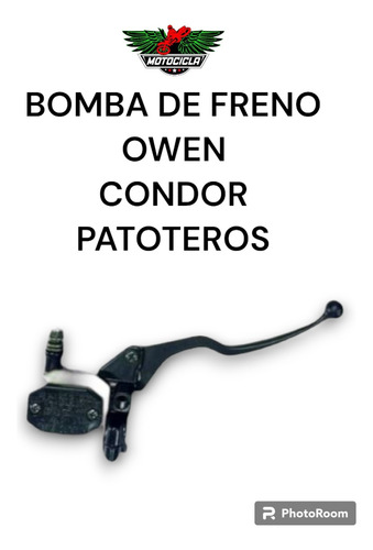 Bomba De Freno Para Moto Owen Condor Patoteros