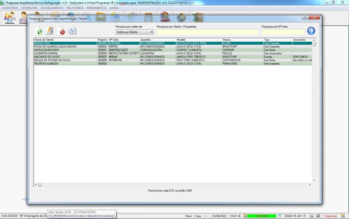 Software Assistência Técnica Para Ar E Refrigeração V1.0
