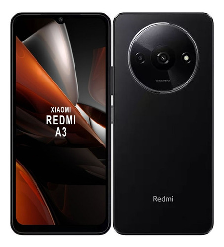 Celular Xiaomi Redmi A3 64gb 3gb Black