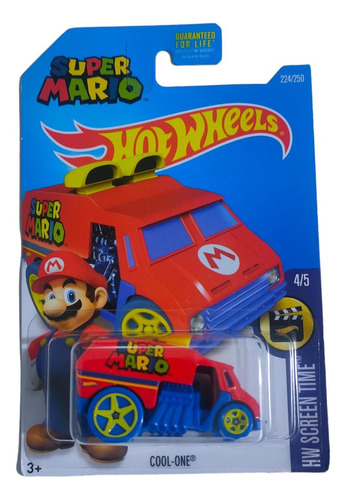 Hot Wheels Cool One Super Mario Bros 2015