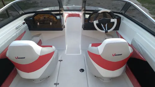 Lancha Vision 200 Open C/ Honda Bf 200hp 4t Full 0hs