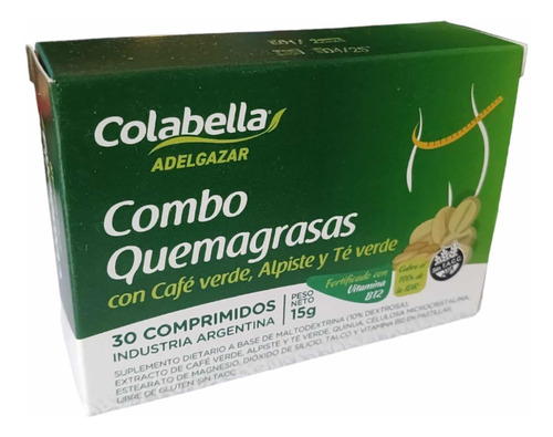 Combo Quemagrasa Café Verde Alpiste Té Verde Sin Tacc