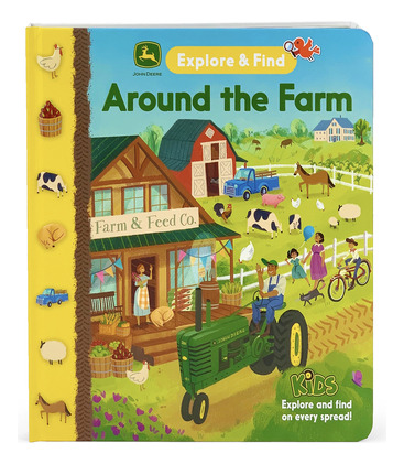 Libro John Deere Kids Around The Farm - Redwing, Jack
