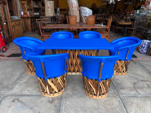 Gran Comedor Equipal Tradicional 6 Personas Estilo Antiguo. 