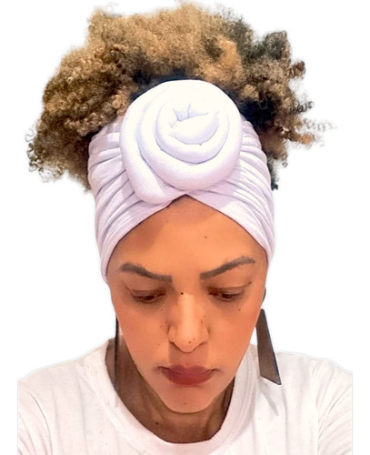 Turbante 2em1 Faixa Africana Promoção Chega Rápido Em24hr Já