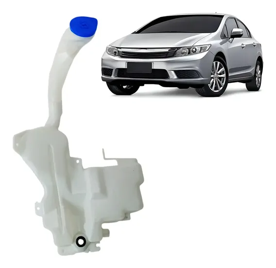 Reservatorio Agua Limpador Parabrisa Civic 2012 13 14 2016 Branco