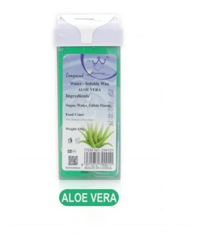 Pack 3 Cartuchos De Cera Roll On  150 Grs C/u Aloe Y Lavanda