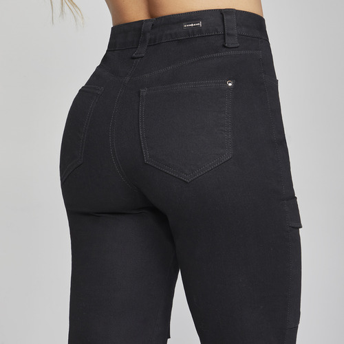 Pantalon Jogger Cargo Mujer Push Up Seven Jeans 0016ngro