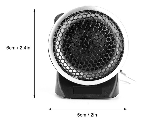 Tweeter Para Coche, 2 Parlantes De 150 W, 92 Db, Minibocina