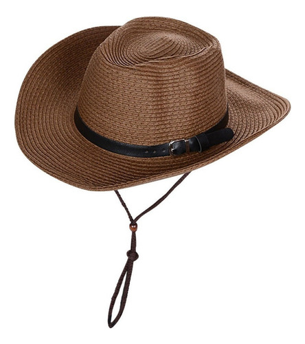 A Sombrero De Sol De Paja Cubana Proteccin Uv Viaje Floppy