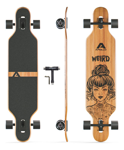 Apollo Longboard Skateboards - Tablas Largas Premium Para A.