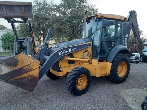 Imagem 1 de 5 de Retroescavadeira John Deere 310k Ano 2014 Gabinada