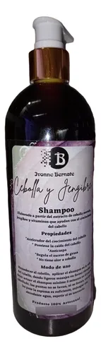 Shampoo De Cebolla Y Jengibre - mL a $120