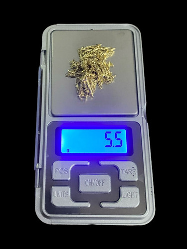 Cordão De Ouro Maciço Corda Dupla Alongada 5.5 Gramas