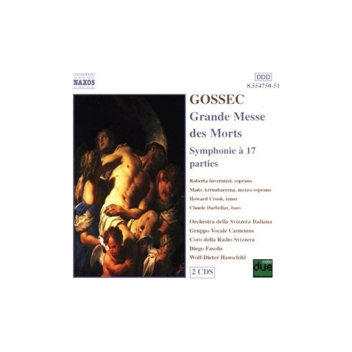 Gossec/invernizzi/crook/fasolis/hauschild Grande Messe Des M