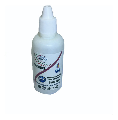 Solvente Limpia Cabezal Cartuchos Epson Hp 60ml Ati Sgi