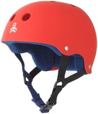 Sweatsaver Liner Casco De Skate, Caucho Rojo, Pequeño