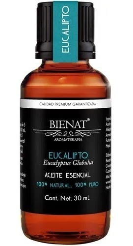 Aceite Esencial De Eucalipto 30 Ml 100% Natural 100% Puro