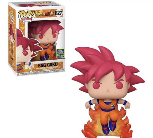 Funko-pop! Original Dragon Ball Super Ssg Goku #827