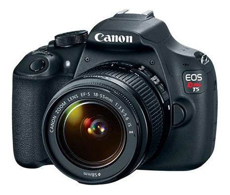 Camara Canon Eos Rebel T5 Lente 18-55mm Reflex Profesional