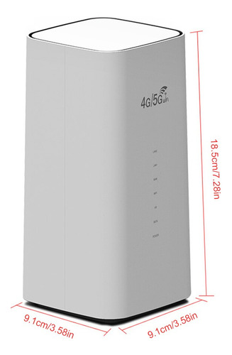 Router Wifi Cpe 4g 300mbps Módem Inalámbrico 3 Rj45 Con Sim