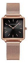 Comprar Relojes Cuadrados Cuarzo Impermeables Hannah Martin