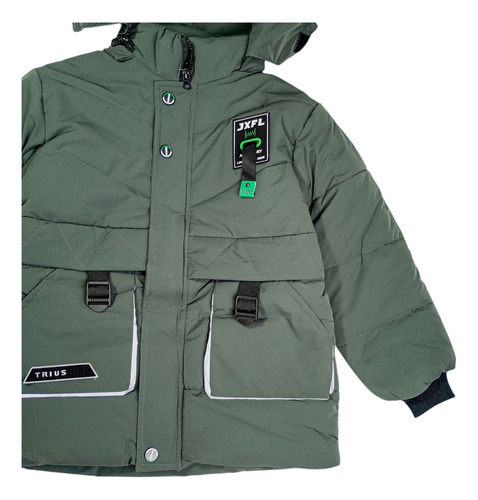 Campera Camperon Parka Importado Largo Para Niños Niñas