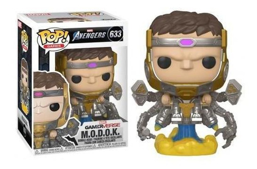 Boneco Funko Pop Marvel Modok 633 Avengers Vingadores Disney