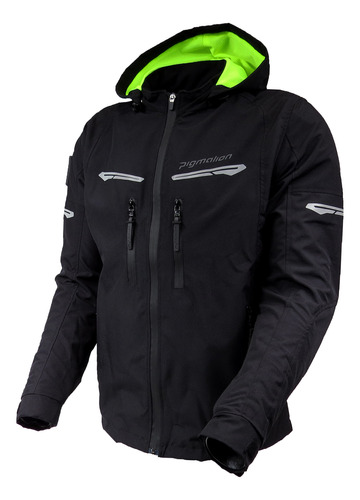 Chaqueta De Protección Para Moto Fenix Black