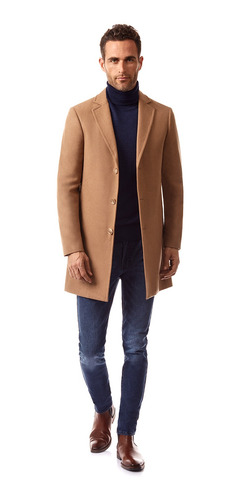 Abrigo Hombre Paris Café New Man