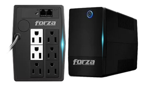 Imagen 2 de 7 de Ups Regulador De Voltaje Forza 500va 1000va 30-60m Respaldo