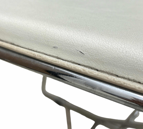 Silla Cuero Sintetico Cromo Respaldo Movil Outlet