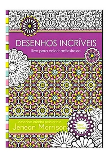 Imagem 5 de 6 de Colorir Mandalas Flores Estampas Desenhos Livro Colorir Kit4
